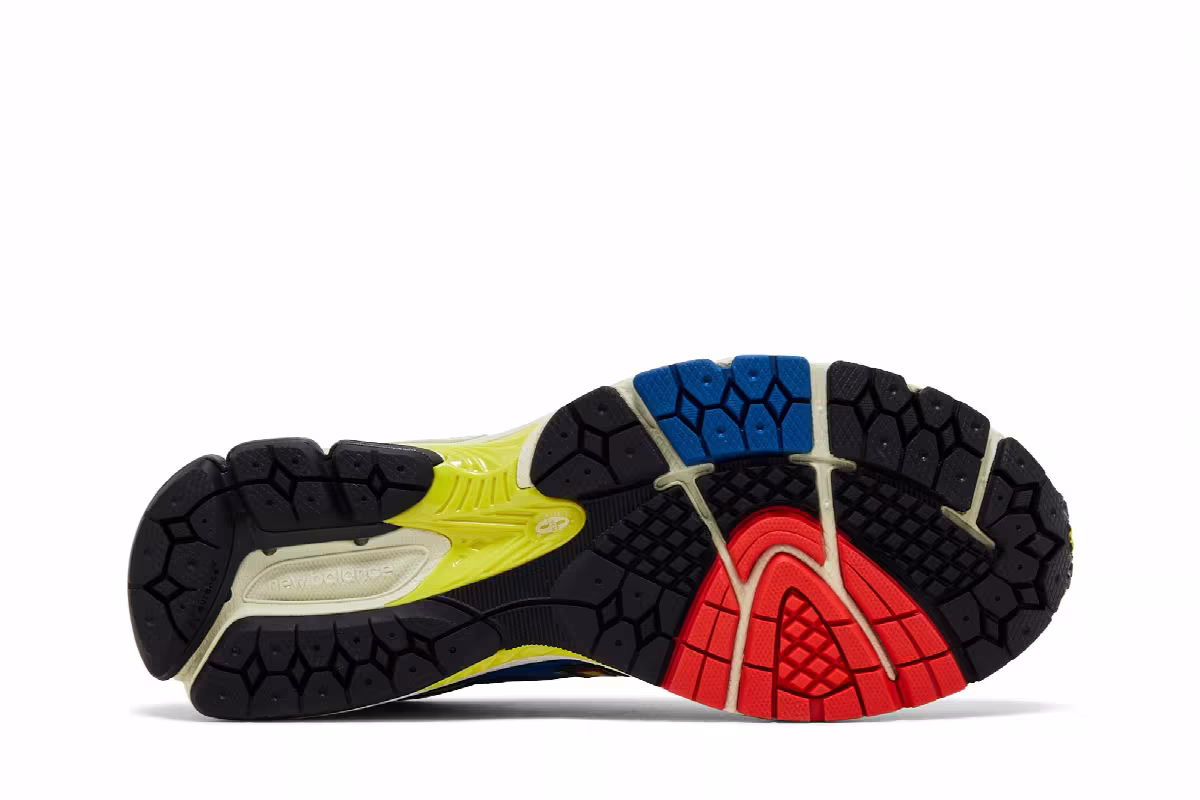 Aimé Leon Dore x New Balance 860v2 Blue Yellow, view 5