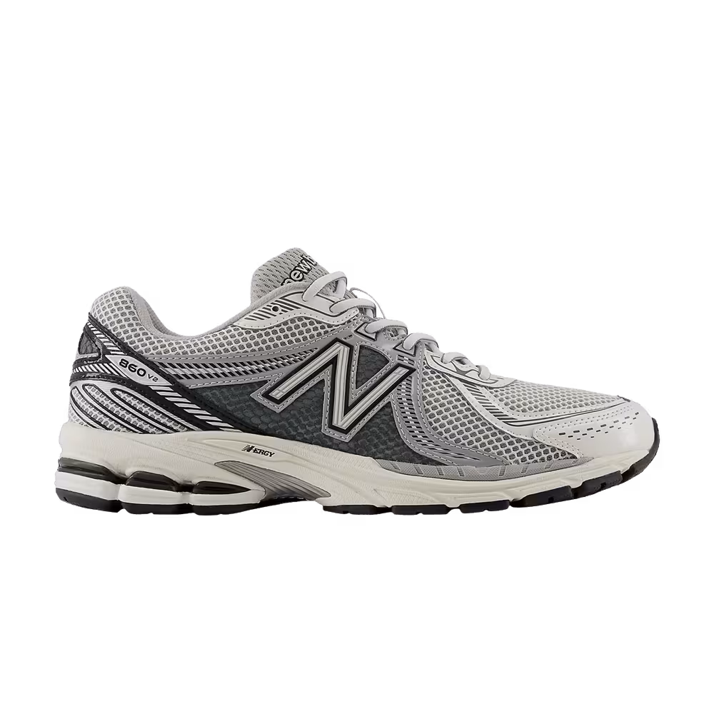 New Balance 860v2 Sea Salt Dark Grey