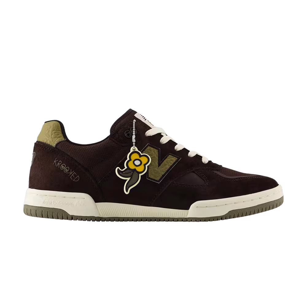 Tom Knox x Krooked x New Balance Numeric 600 Chocolate Olive