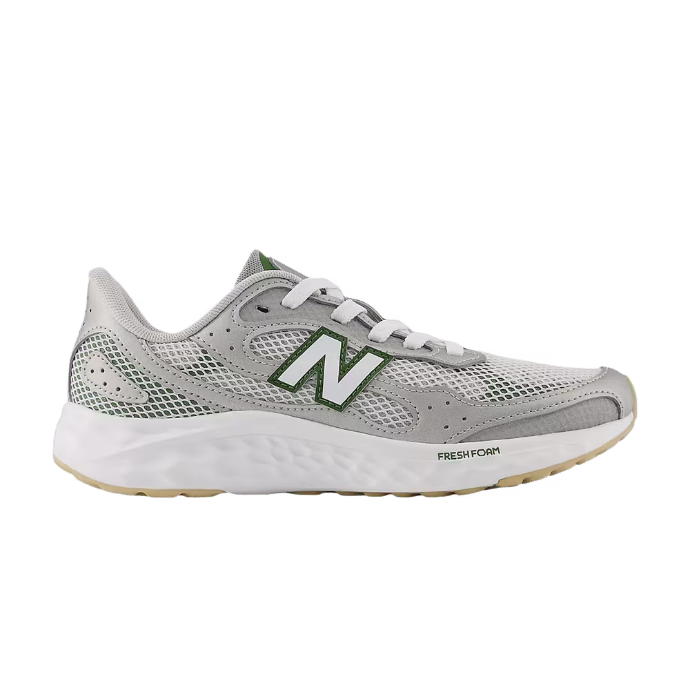 New Balance Fresh Foam Arishi Lux Lace Big Kid Raincloud Alpine Green