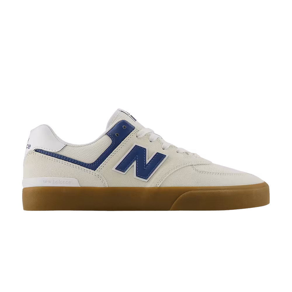 New Balance Numeric 574 Vulc Sea Salt Dark Shoreline Blue