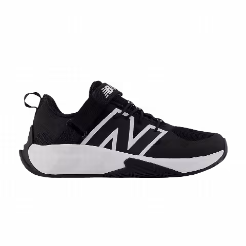 New Balance FuelCell Play Bungee Lace Top Strap Little Kid Wide 'Black White'