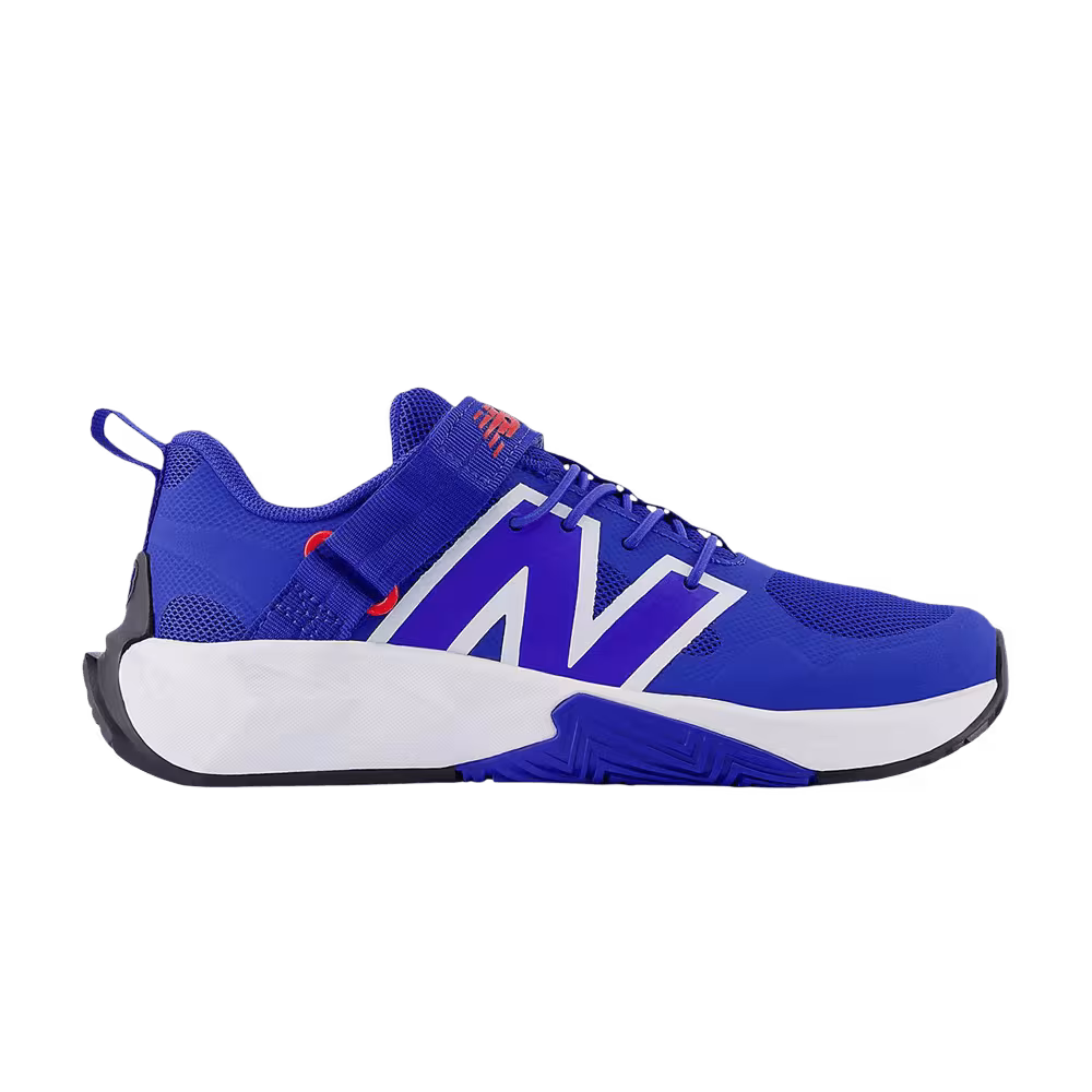New Balance FuelCell Play Bungee Lace Top Strap Little Kid Blue Gemstone