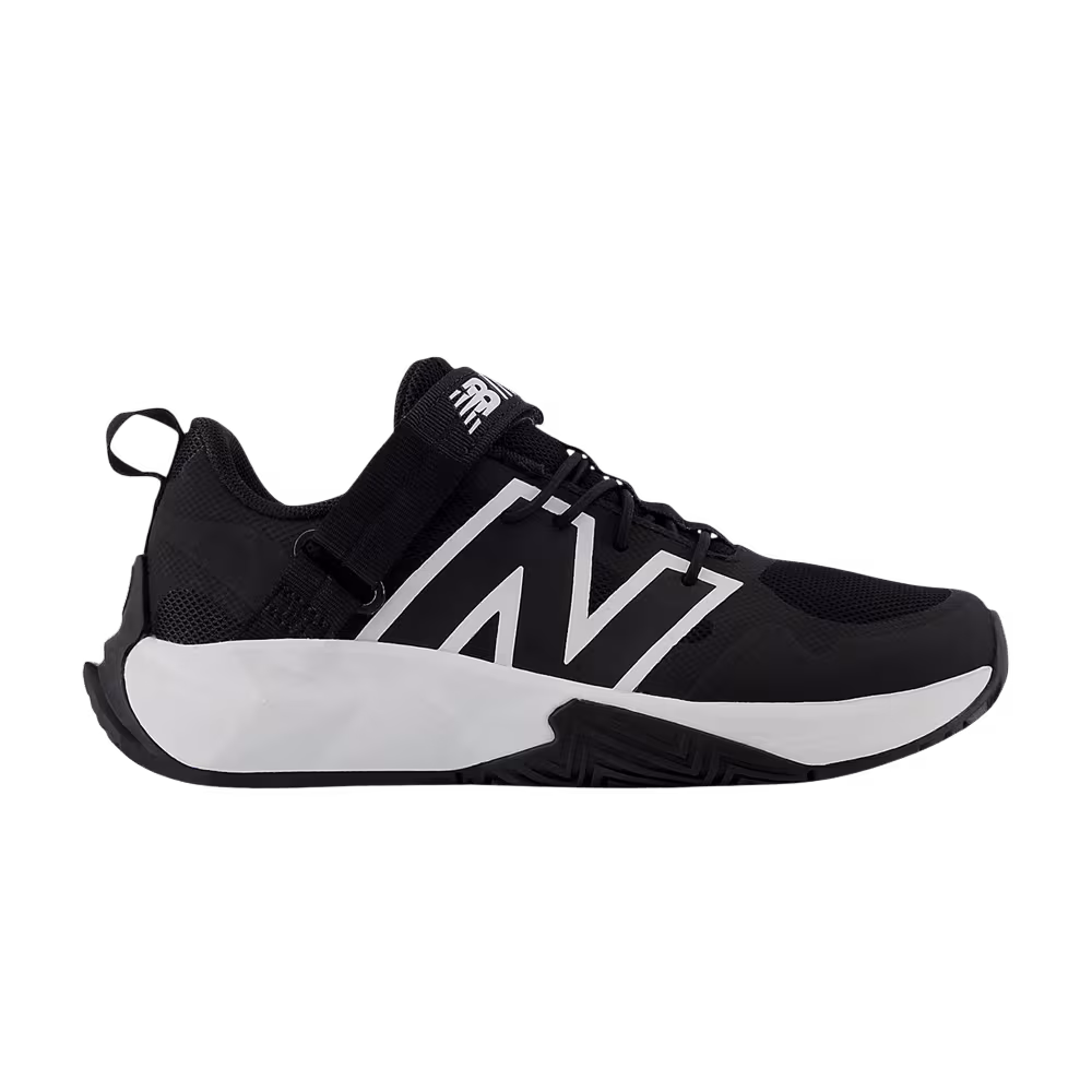 New Balance FuelCell Play Bungee Lace Top Strap Little Kid Black White