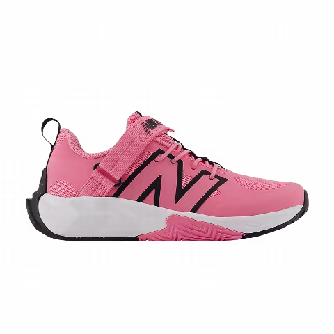 New Balance FuelCell Play Bungee Lace Top Strap Little Kid 'Signal Pink'