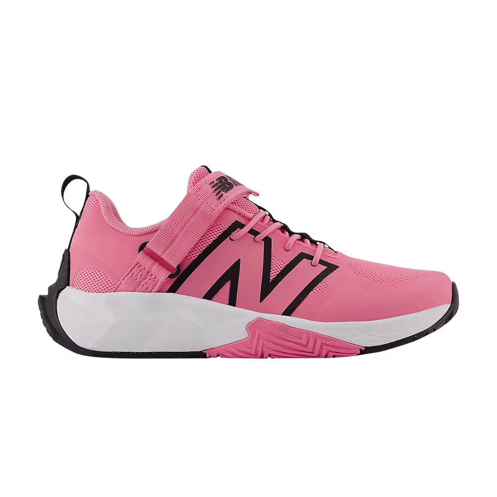 New Balance FuelCell Play Bungee Lace Top Strap Little Kid Signal Pink