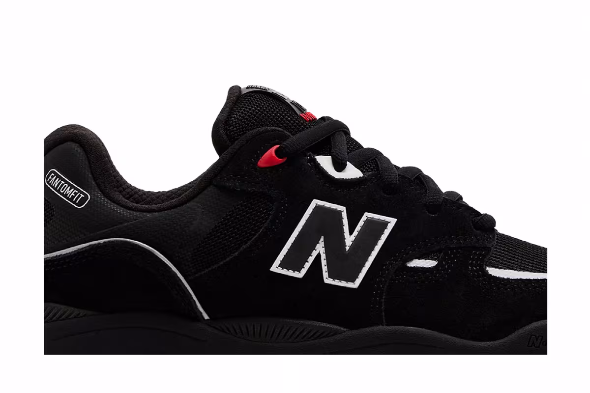 Tiago Lemos x New Balance Numeric 1010 Black White Gum, view 3