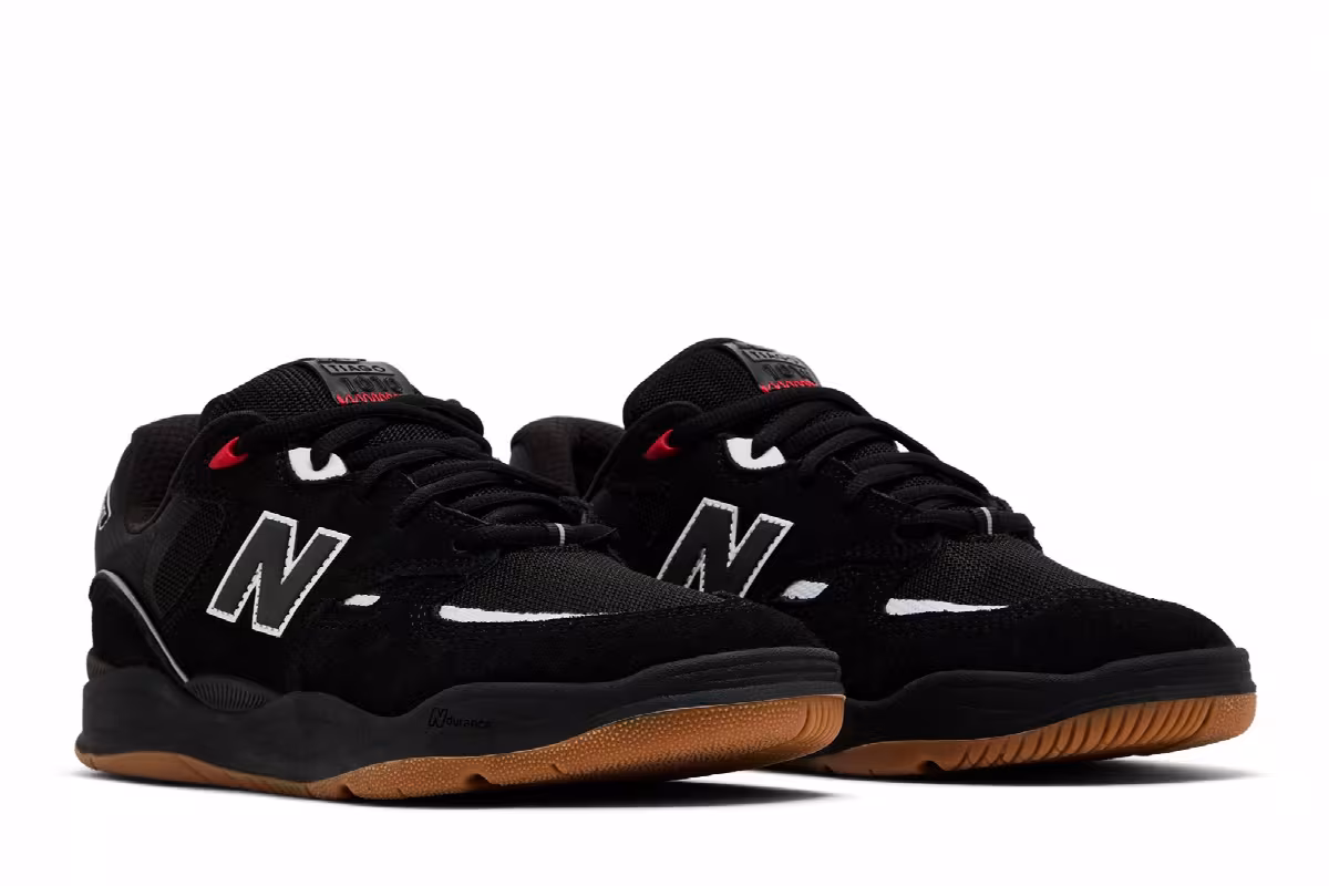 Tiago Lemos x New Balance Numeric 1010 Black White Gum, view 9