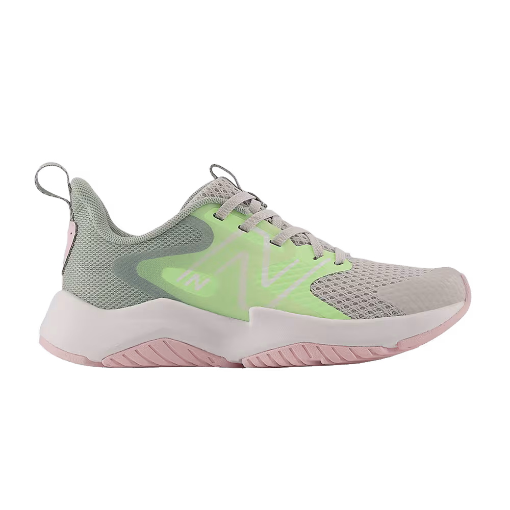 New Balance Rave Run v2 Little Kid Grey Matter Mint Flash