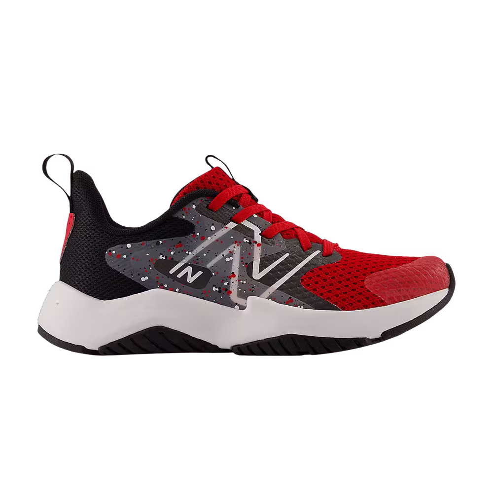 New Balance Rave Run v2 Little Kid Team Red Black Cement