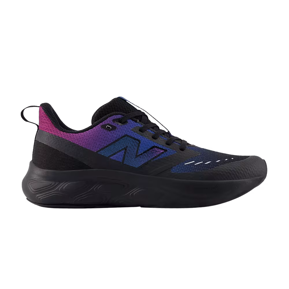 New Balance Fresh Foam 625 Big Kid Black Purple Fuchsia