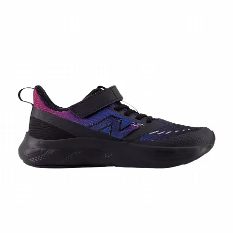 New Balance Fresh Foam 625 Bungee Lace Top Strap Little Kid 'Black Purple Fuchsia'