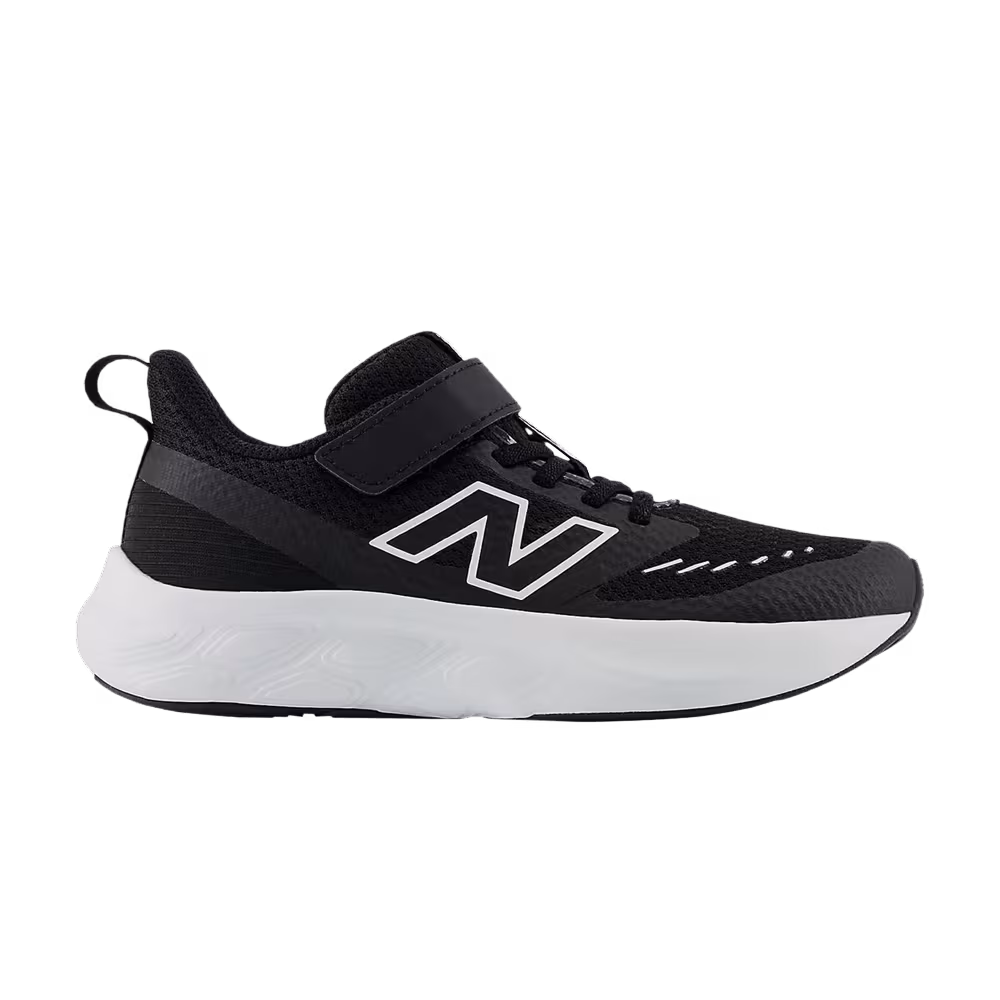 New Balance Fresh Foam 625 Bungee Lace Top Strap Little Kid Black White
