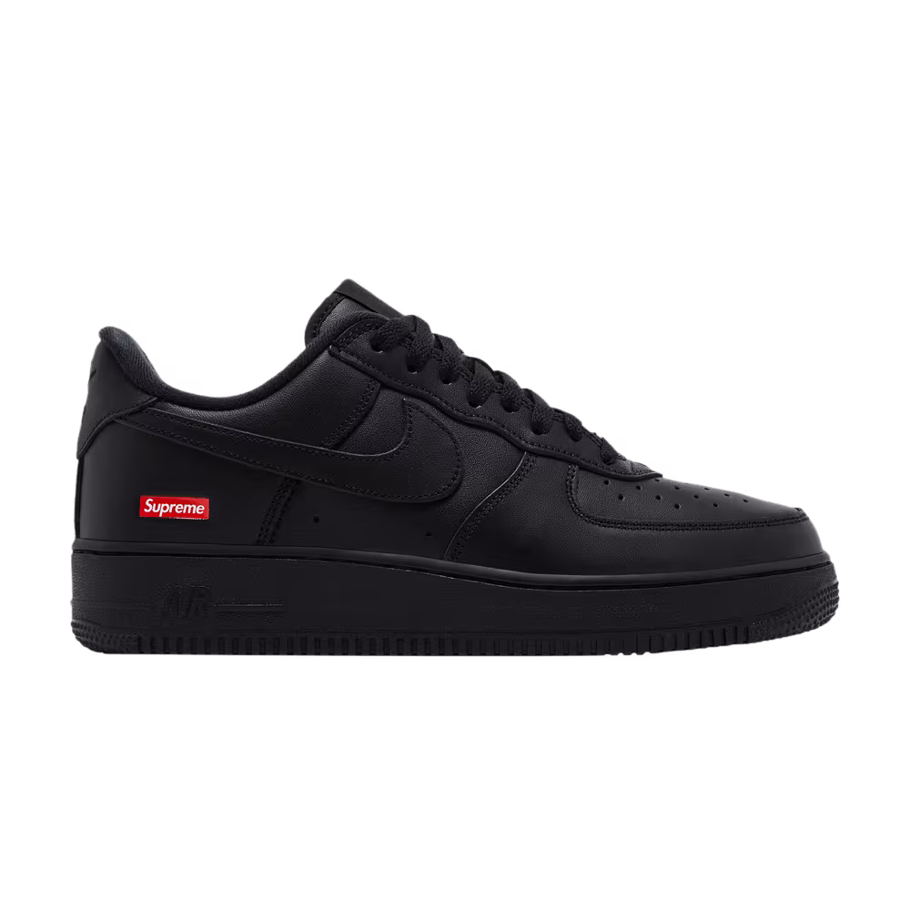 Supreme x Nike Air Force 1 Low Box Logo - Black