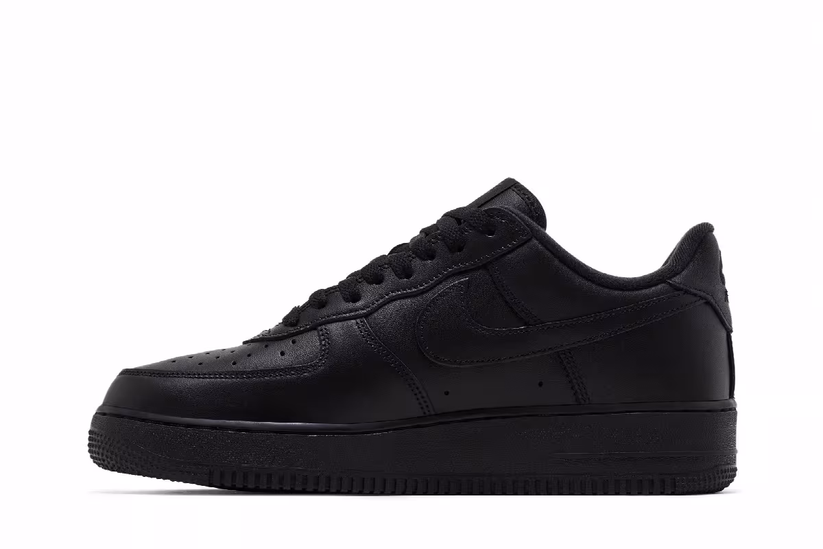 Supreme x Nike Air Force 1 Low Box Logo - Black, view 4