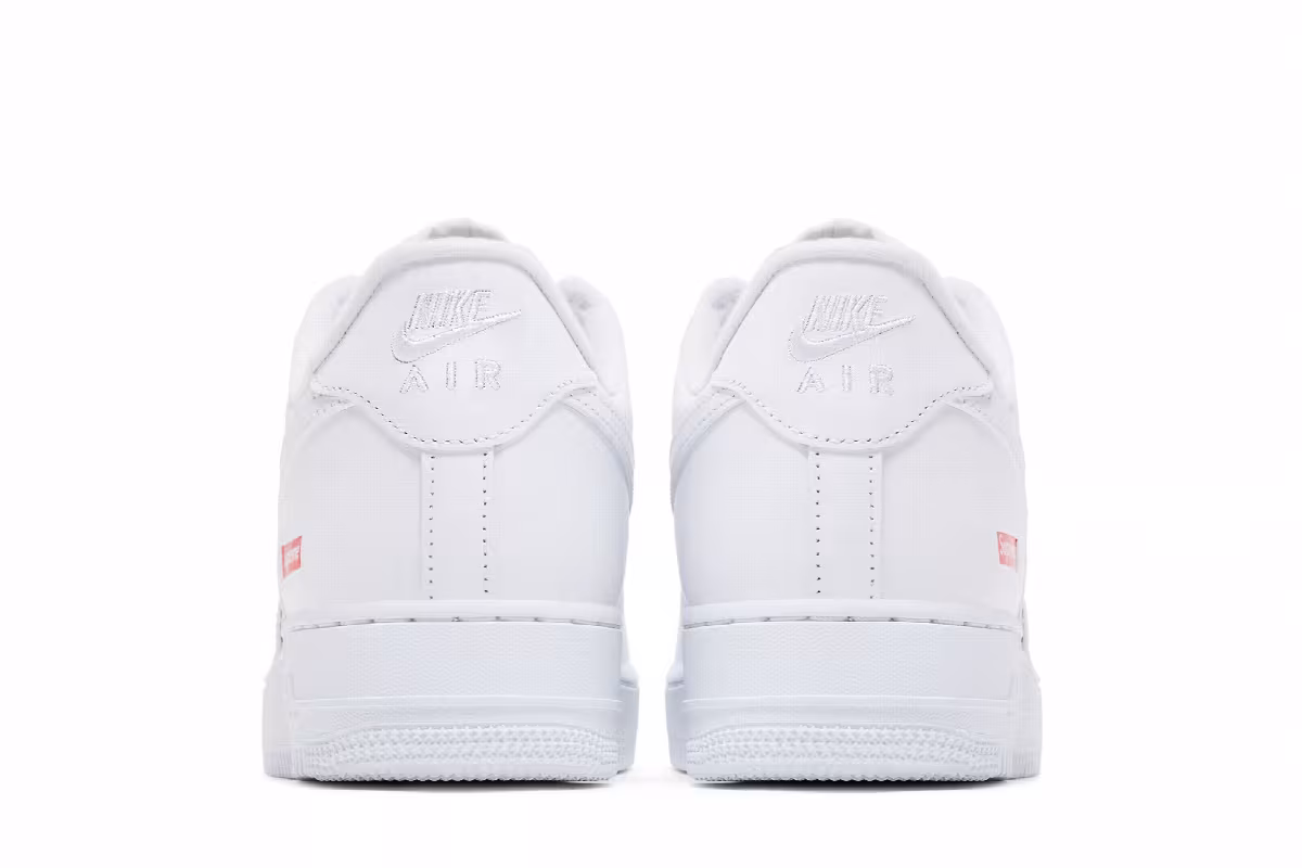 Supreme x Nike Air Force 1 Low Box Logo - White, view 7