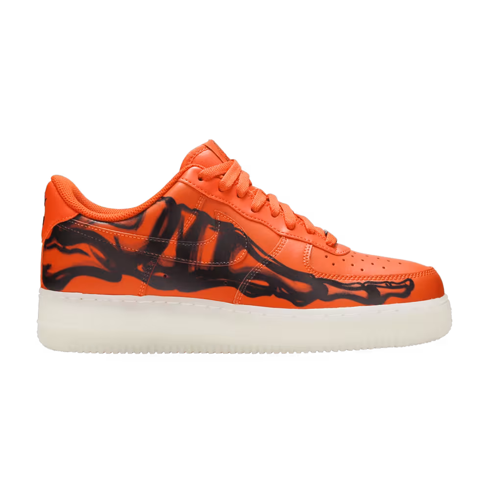 Nike Air Force 1 Low Orange Skeleton