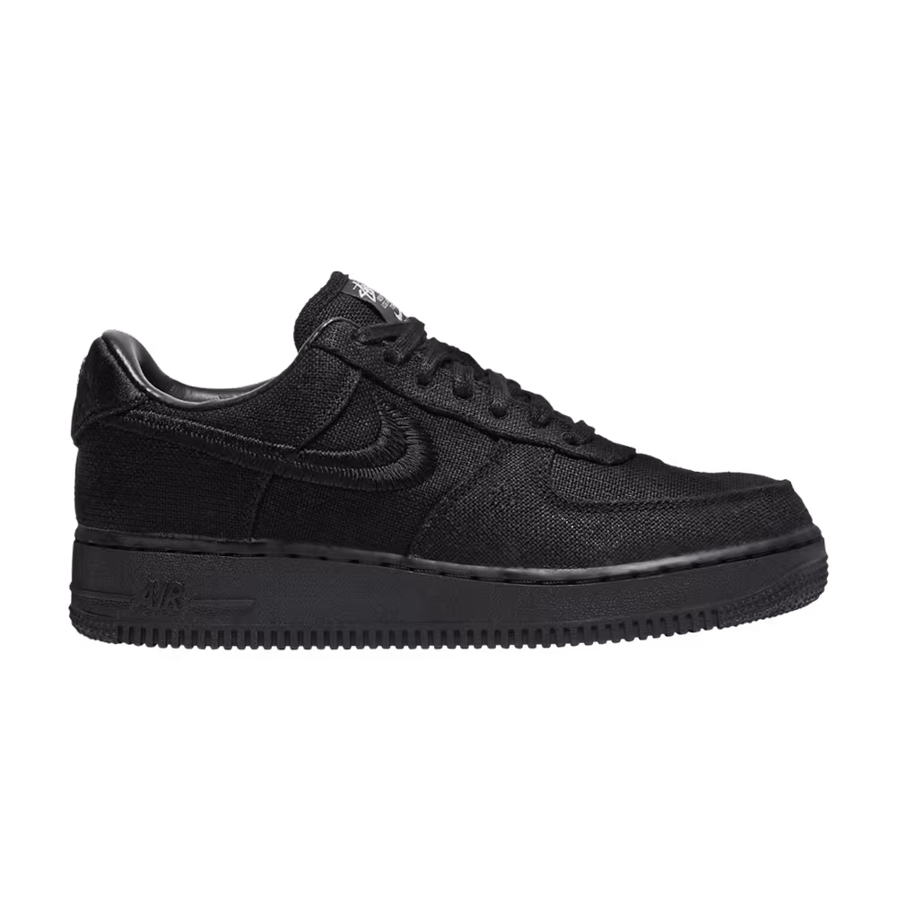 Stussy x Nike Air Force 1 Low Triple Black