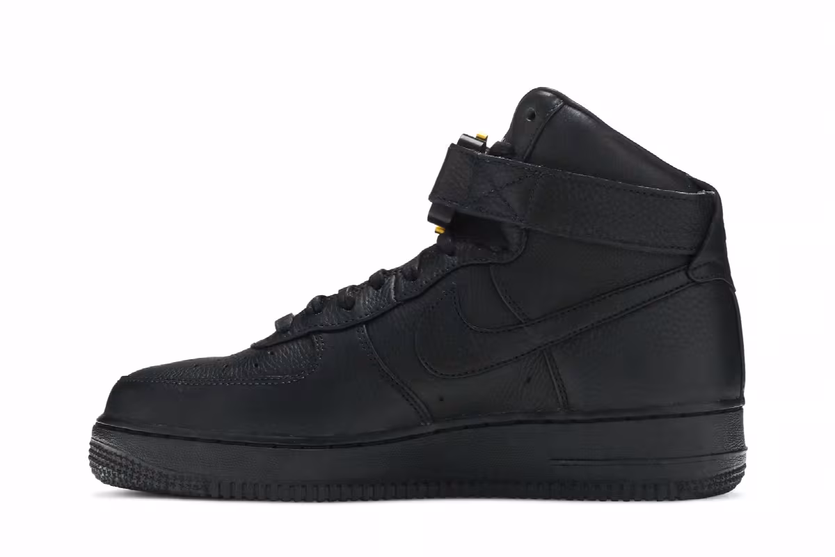 1017 ALYX 9SM x Nike Air Force 1 High Triple Black, view 4