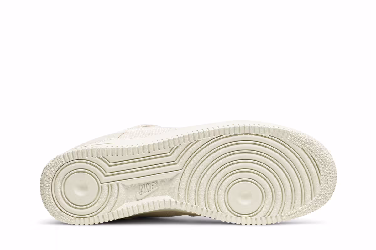 Stussy x Nike Air Force 1 Low Fossil, view 5