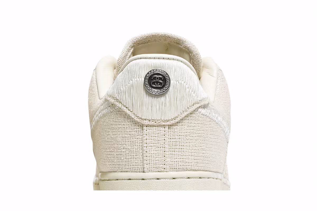 Stussy x Nike Air Force 1 Low Fossil, view 8