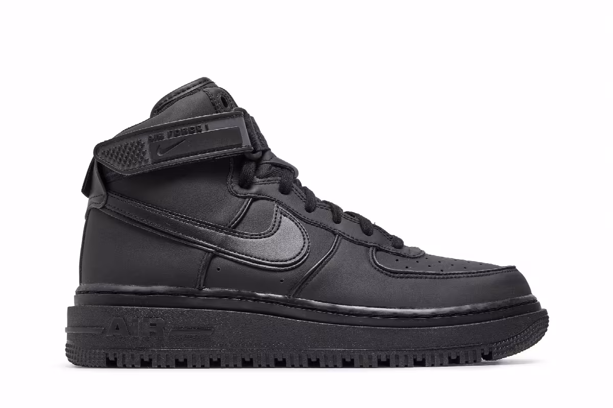 Nike Air Force 1 Boot Black Anthracite, view 2