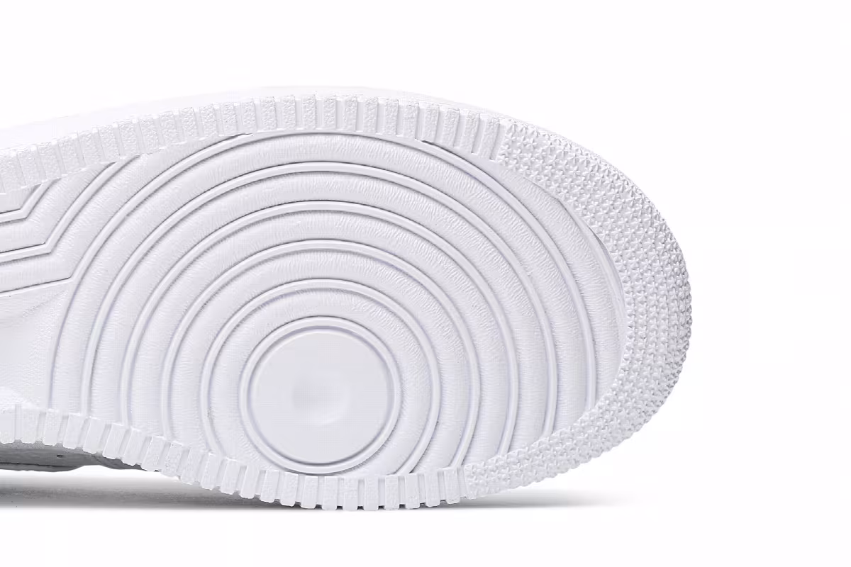 1017 ALYX 9SM x Nike Air Force 1 High Triple White, view 6