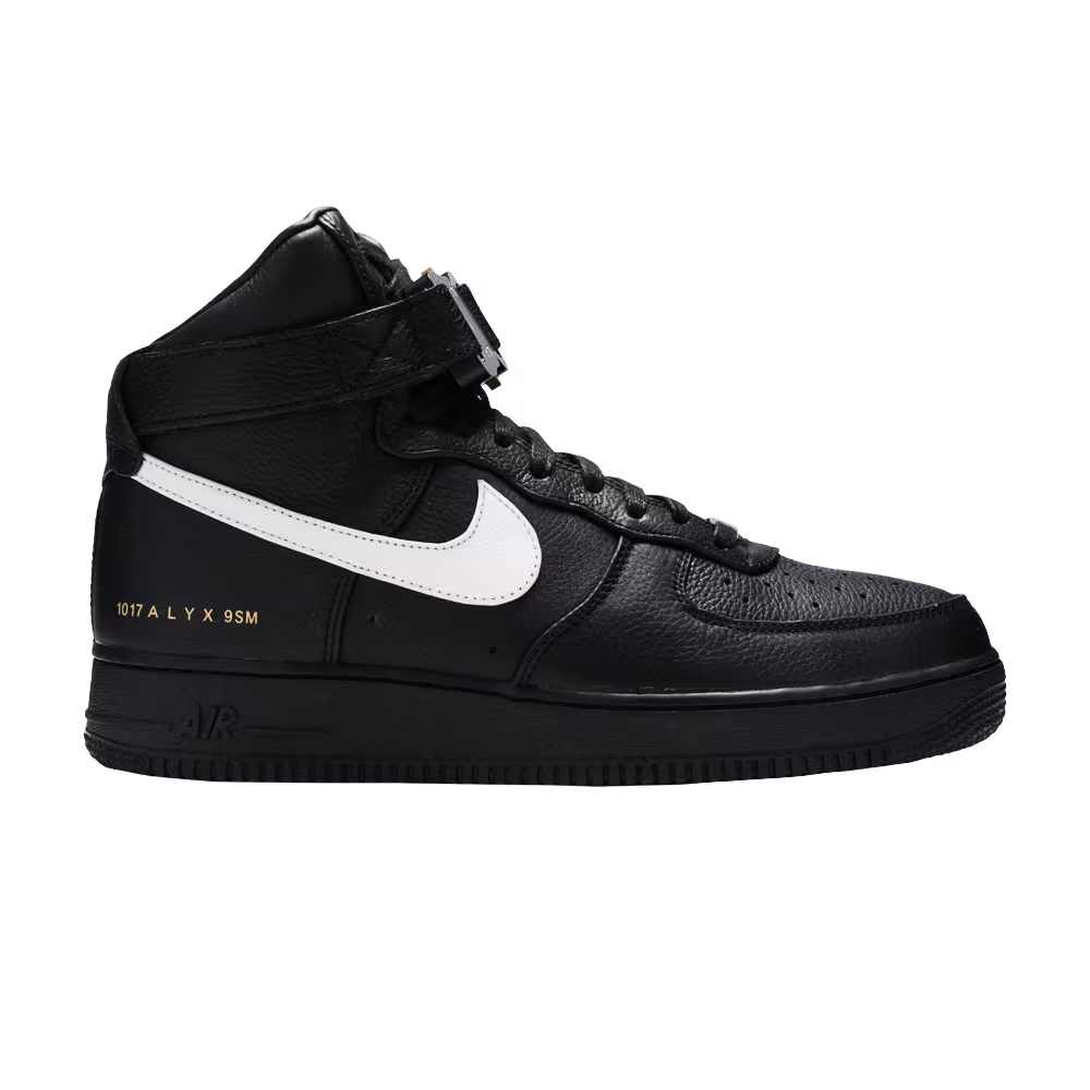 1017 ALYX 9SM x Nike Air Force 1 High Black White