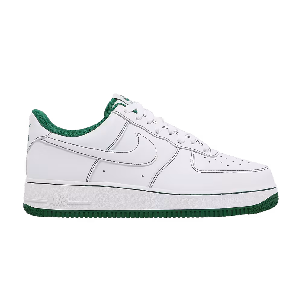 Nike Air Force 1 Contrast Stitch - White Pine Green