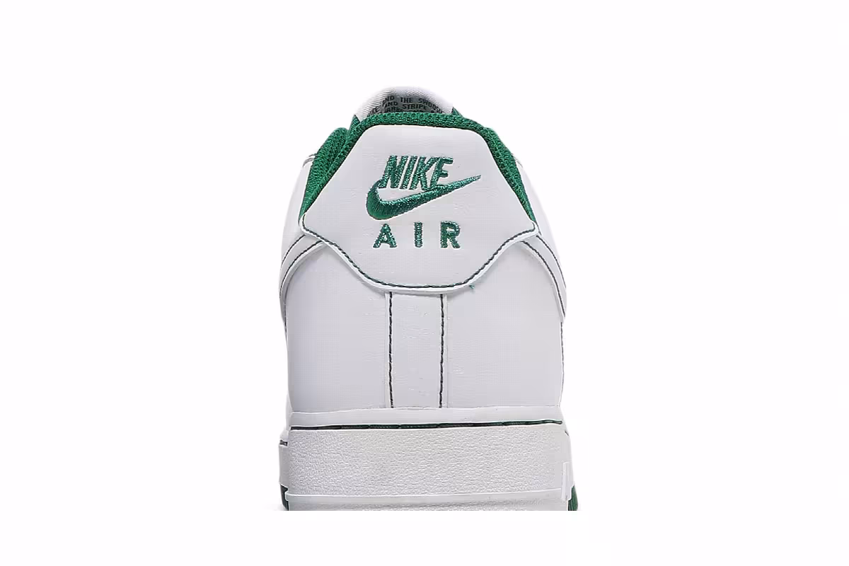Nike Air Force 1 Contrast Stitch - White Pine Green, view 8