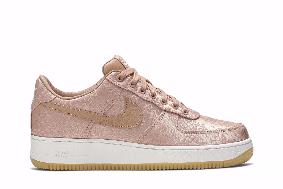 CLOT x Nike Air Force 1 Low Premium Rose Gold, view 2