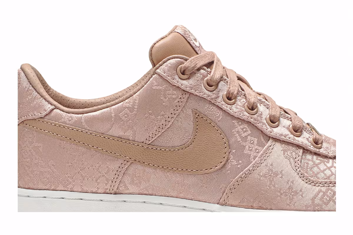 CLOT x Nike Air Force 1 Low Premium Rose Gold, view 3