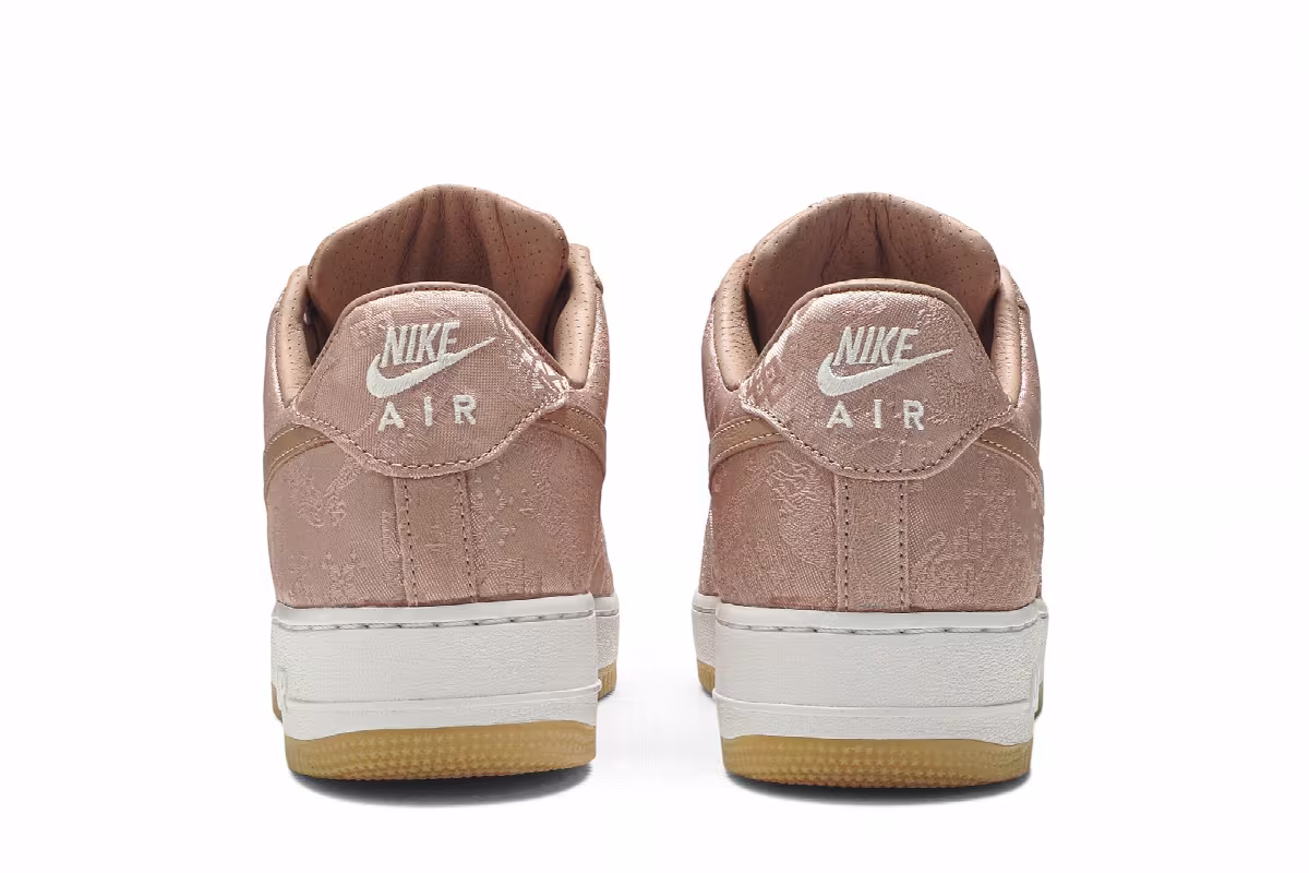 CLOT x Nike Air Force 1 Low Premium Rose Gold, view 7