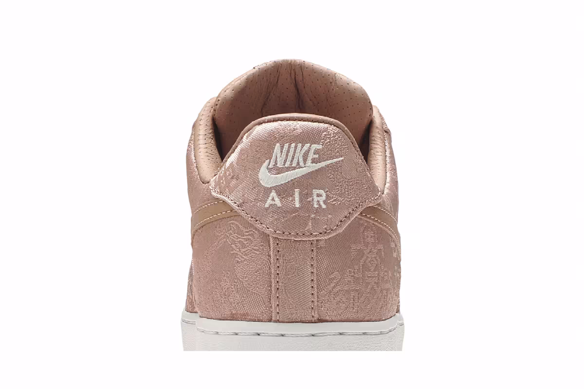 CLOT x Nike Air Force 1 Low Premium Rose Gold, view 8