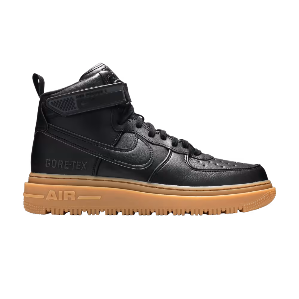Nike Air Force 1 Gore-Tex Boot Black Gum