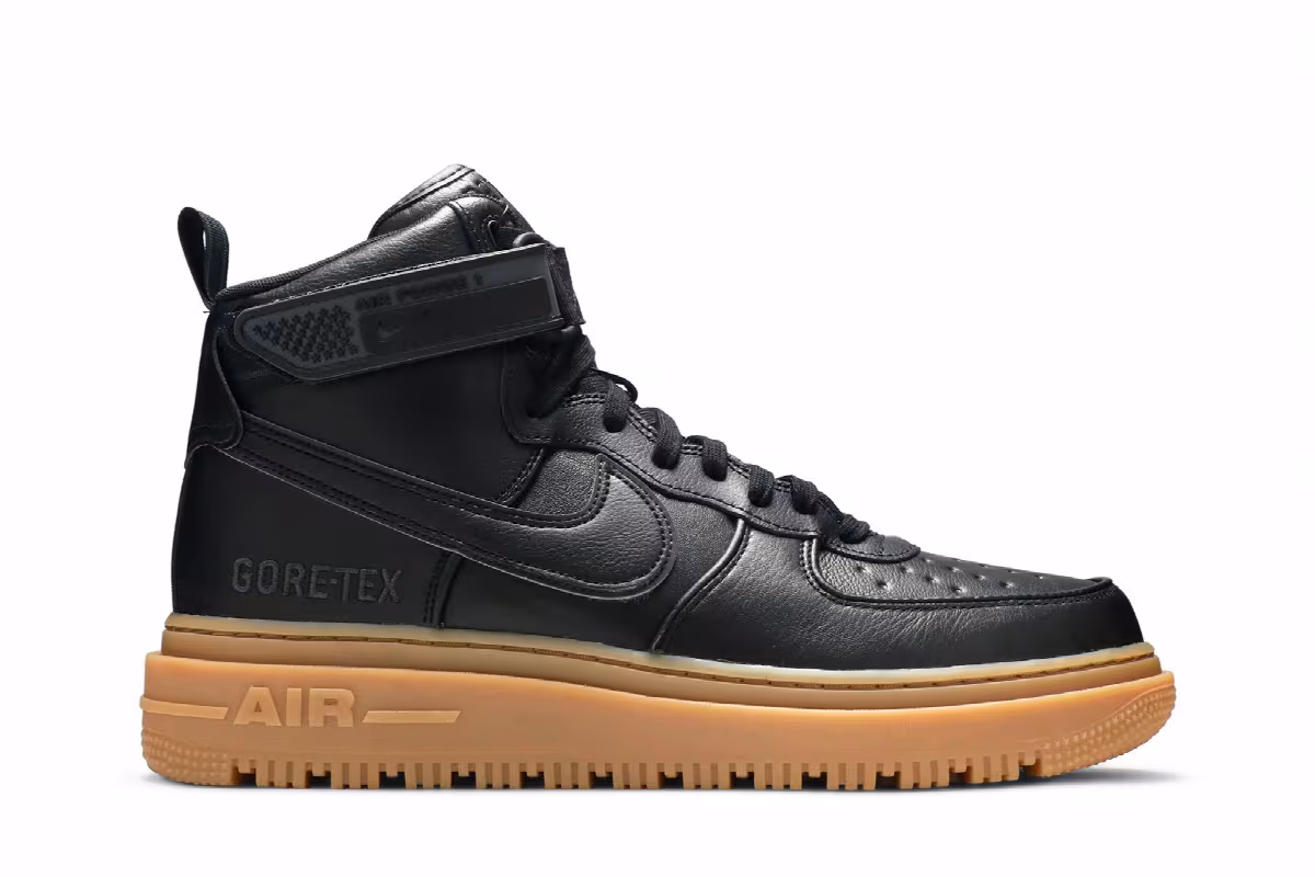 Nike Air Force 1 Gore-Tex Boot Black Gum, view 2