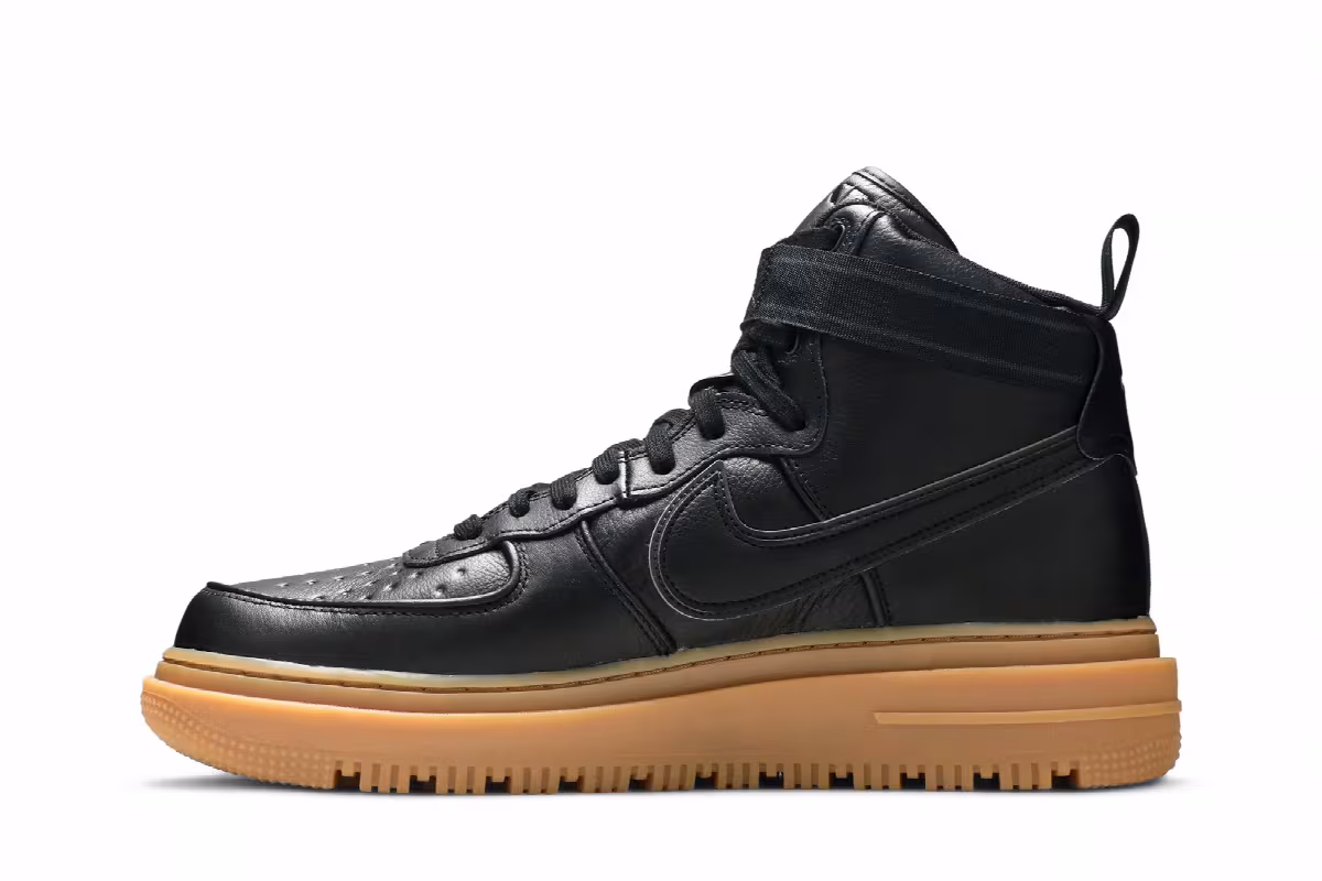Nike Air Force 1 Gore-Tex Boot Black Gum, view 4