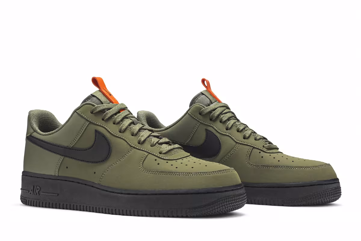 Nike Air Force 1 Low Medium Olive, view 9