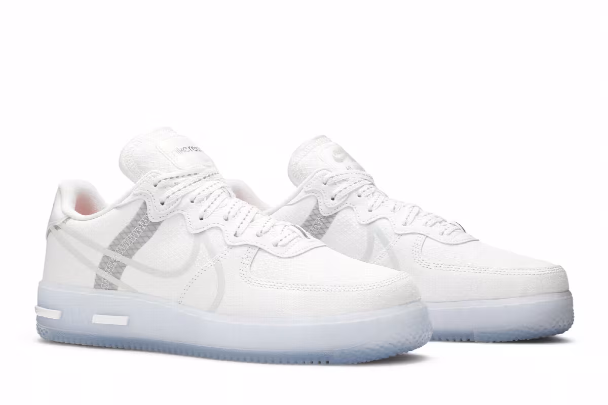 Nike Air Force 1 React QS White Ice, view 9