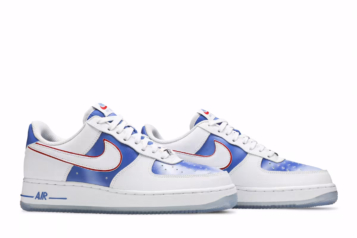 Nike Air Force 1 Low New Jersey Nets Hardwood Classics, view 9