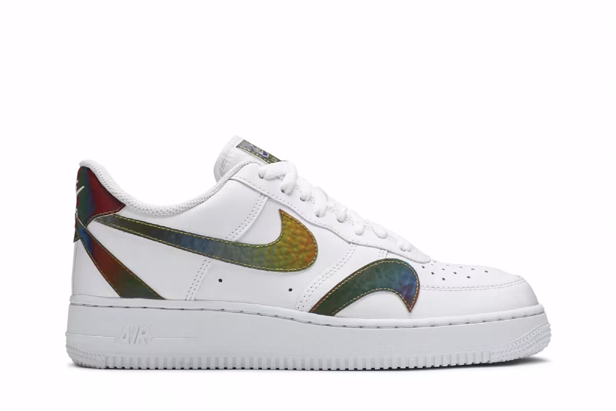 Nike Air Force 1 Low Misplaced Swoosh - White, view 2
