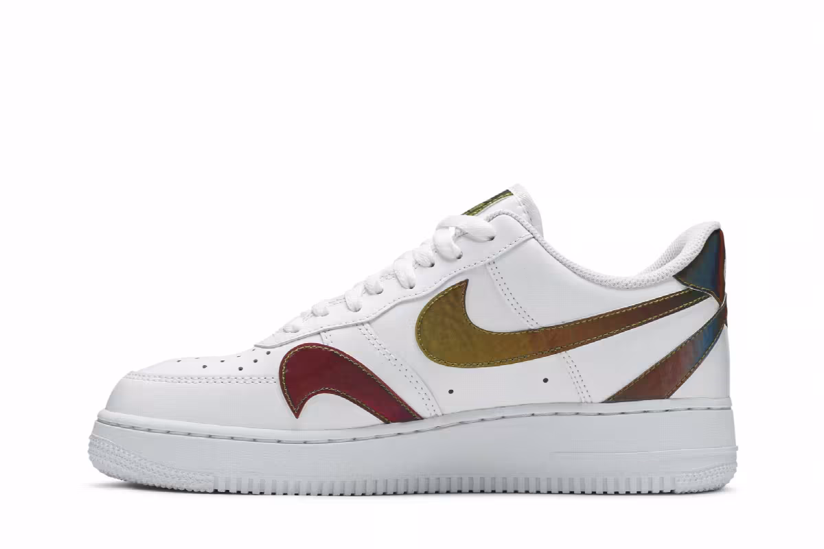Nike Air Force 1 Low Misplaced Swoosh - White, view 4