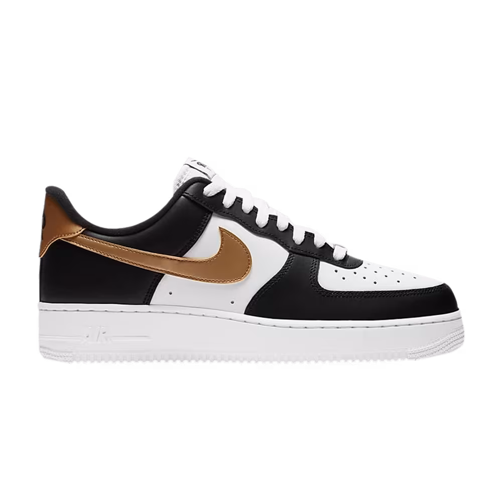 Nike Air Force 1 Black Gold