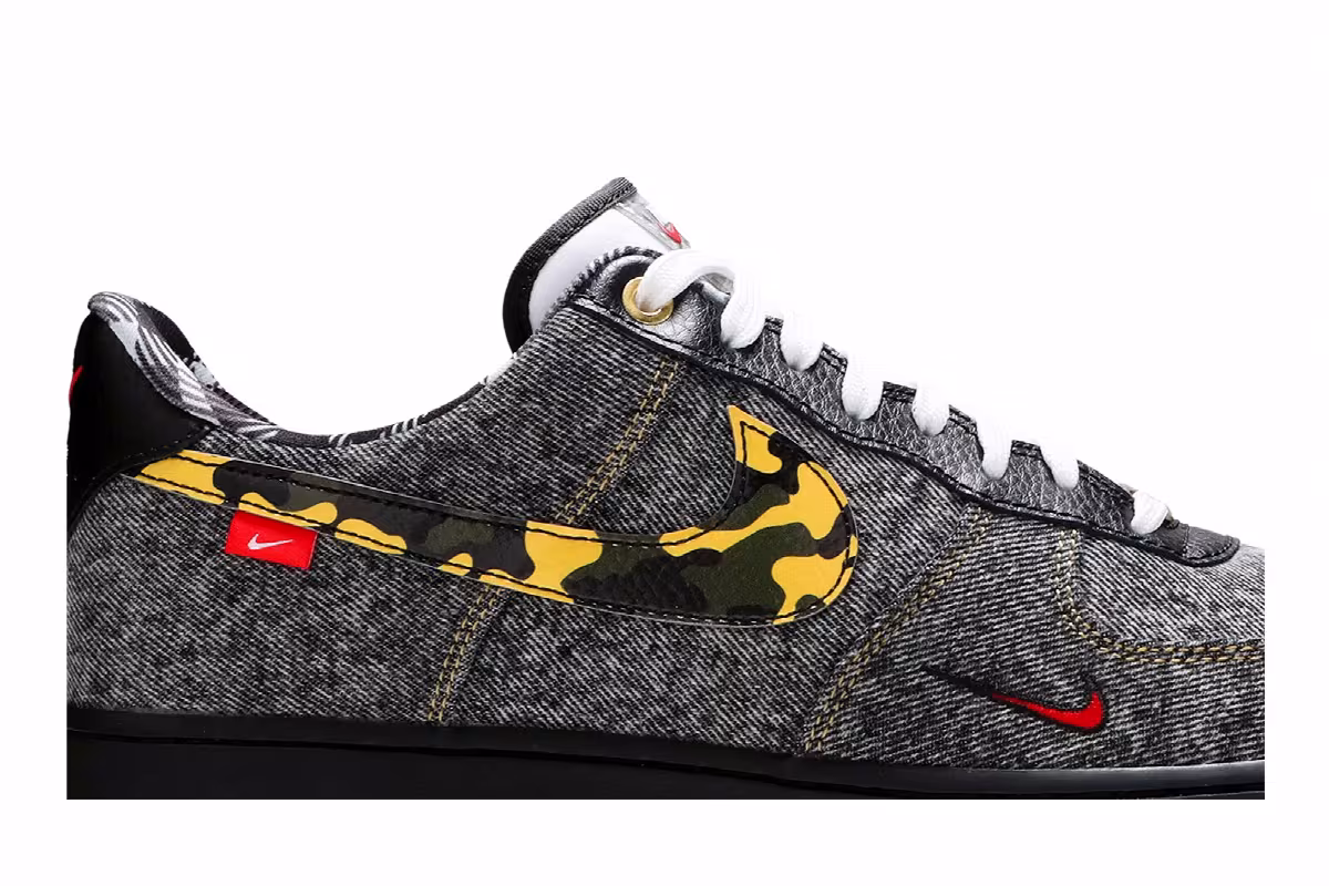 Nike Air Force 1 Low Camo Denim Remix, view 3