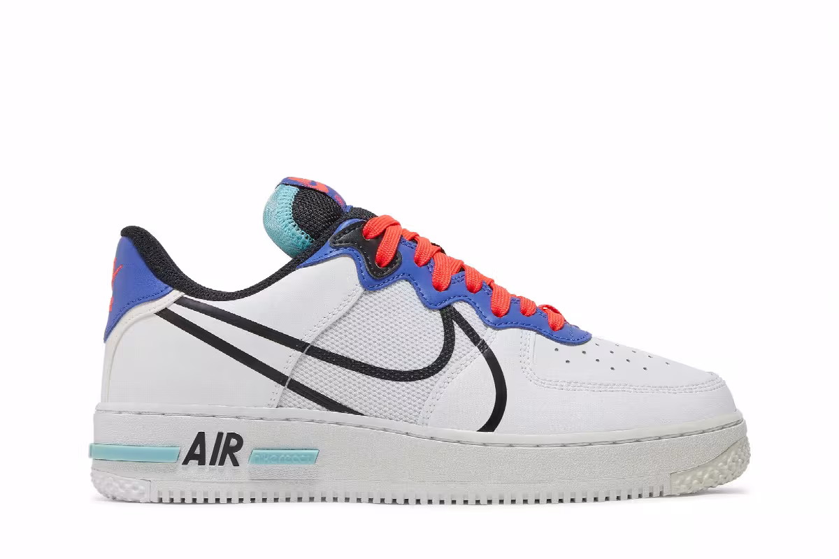 Nike Air Force 1 React Astronomy Blue, view 2