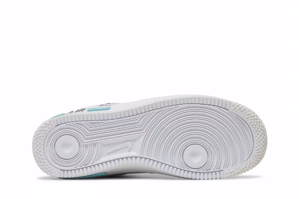 Nike Air Force 1 React Astronomy Blue, view 5
