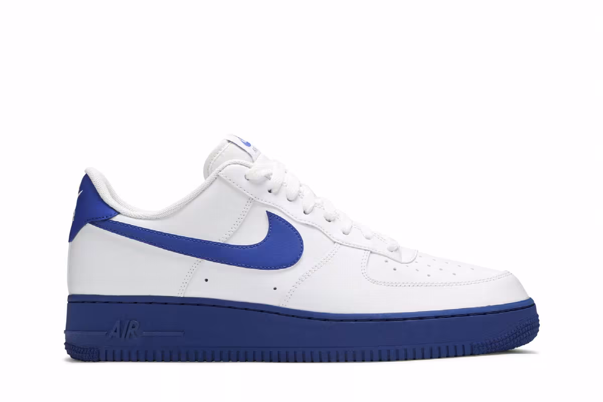 Nike Air Force 1 White Royal, view 2