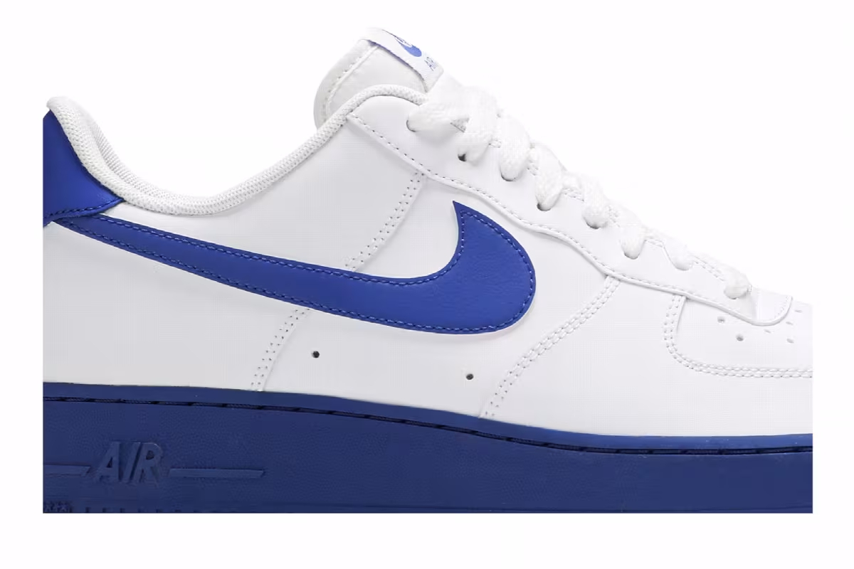 Nike Air Force 1 White Royal, view 3