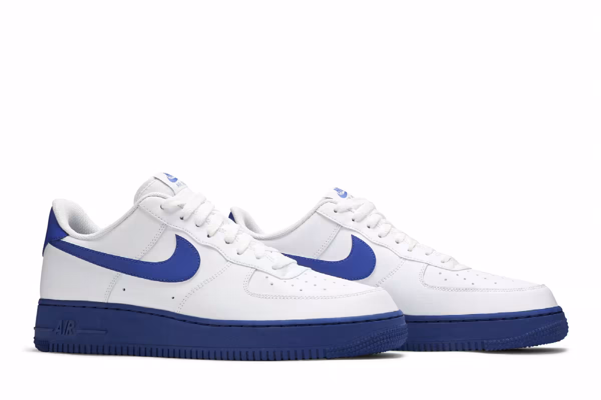 Nike Air Force 1 White Royal, view 9
