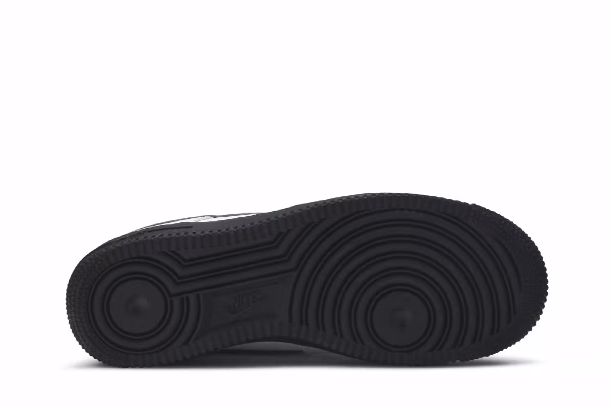 Nike Air Force 1 Low White Black Sole, view 5